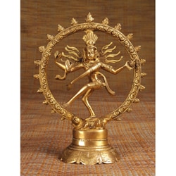 Low Price Small Brass Nataraja Figurine Hand-crafted Sculpture from India