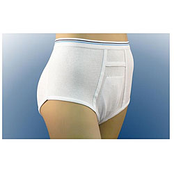 Inspire Premium Cotton Protective Disposable Liner Briefs (Pack of 5)-Image