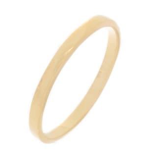 NEXTE Jewelry Yellow 14k Gold Overlay Men's Contoured Fit Band (2 mm)-Image