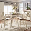 TRIBECCA HOME Mackenzie 7-piece Country White Dining Set