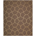 Cambria Brown Wool Blend Rug (8' x 10')