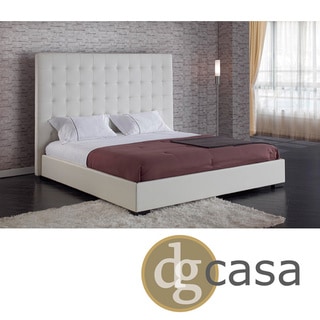 Compare Price DG Casa Delano White King Platform Bed