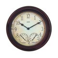 Springfield 14-inch Metal Garden Clock