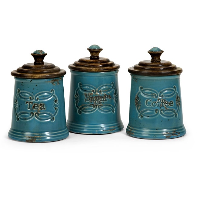 Kitchen Storage Canisters Set of 3