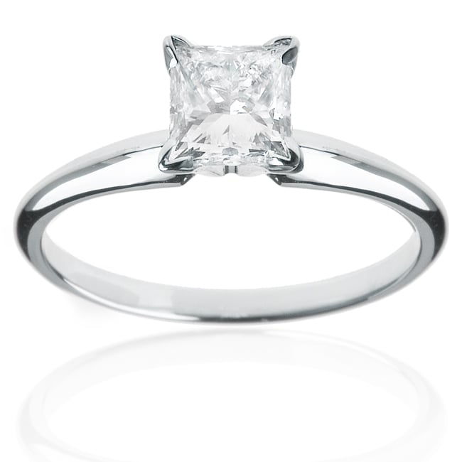 Certified diamond wedding rings