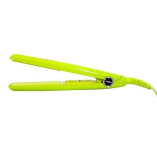 Croc Baby 0.625-inch Lime Green Mini Dual-voltage Flat Iron