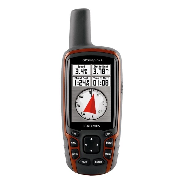 Garmin GPSMAP 62s Handheld GPS Navigator - Portable
