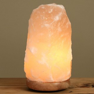 WBM 7-inch Tall Himalayan Natural Crystal Salt Lamp