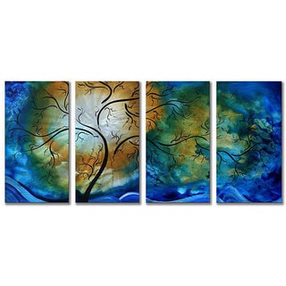 Best Shopping Megan Duncanson 'Deep Sky' Metal Wall Art