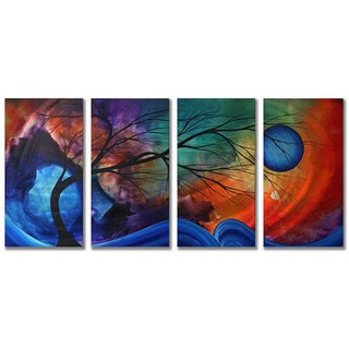 Best Shopping Megan Duncanson 'Cosmic Collision' Metal Wall Art