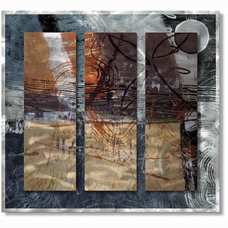 (^ ^)// Ruth Palmer 'Contemporary Cool' Metal Wall Art