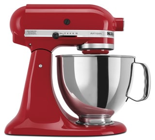 KitchenAid RRK150ER Empire Red 5-quart Artisan Tilt-Head Stand Mixer (Refurbished)
