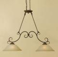 AF Lighting Seville 2-light Antique Bronze Hanging Fixture