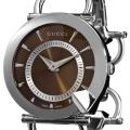 Gucci Women's 'Chiodo' Stainless Steel Brown Face Watch