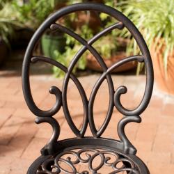 Charleston Aluminum Bronze Bistro Set