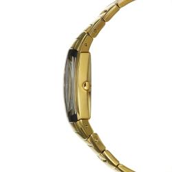 Bulova Men's 'Diamonds' Goldplated Steel Quartz Watch