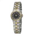 Bulova Women's 'Diamonds' Two-tone Steel Quartz Watch