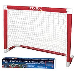 Mylec Junior Red PVC Folding 48-inch Sports Goal with Nylon Net-Image