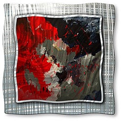 Buy Online Pol Ledent 'Red Kiss' Metal Wall Art