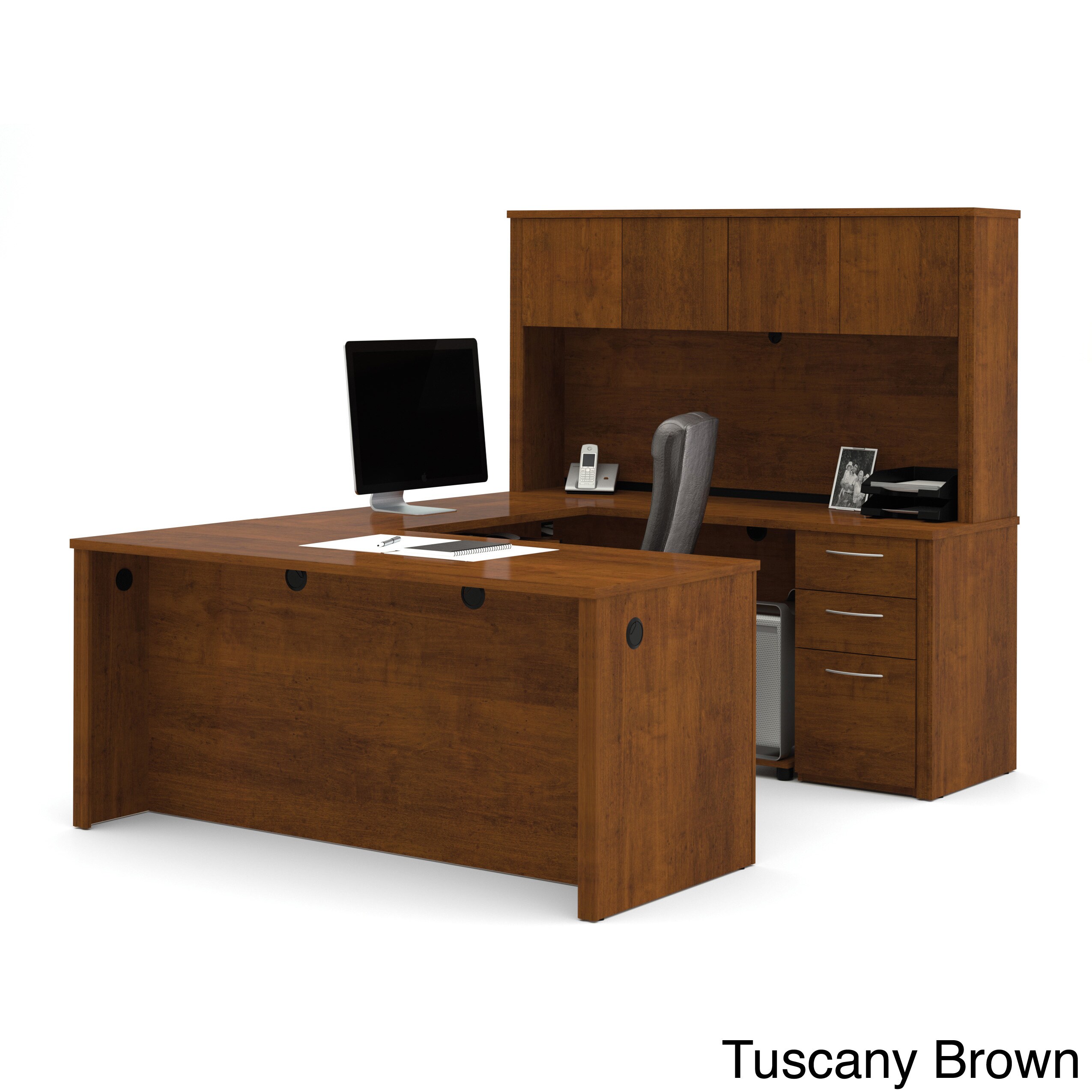 Bestar Embassy Ushape Desk Overstock Shopping The Best Prices on