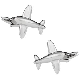 Cuff Daddy Silver Airliner Cufflinks