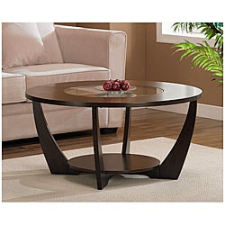 @@@ >  Archer Espresso Coffee Table with Shelf