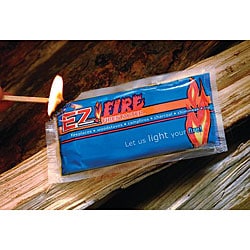 EZ Fire Single-match Firestarter (Case of 50 Pre-measured Packets)-Image