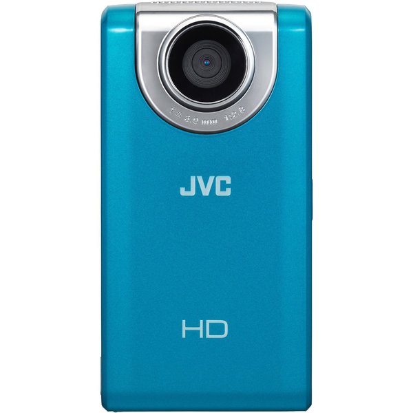 JVC Picsio GC-FM2 HD Blue Pocket-sized Camcorder