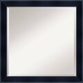Madison Black Square Wall Mirror