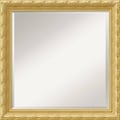 Versailles Gold Champagne Square Wall Mirror
