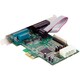 StarTech.com 2S1P Native PCI Express Parallel Serial Combo Card with 