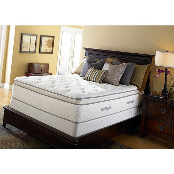 Hamstead Rose Ultra Plush Euro Pillowtop California King-size Mattress ...