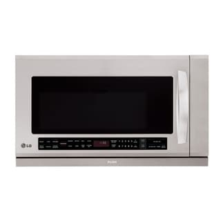 LG Stainless Steel Over-range 2-cu-ft 1100-watt Microwave