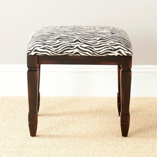 Gertie Small Zebra-print Bench