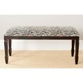 Mona Zebra-print Bench