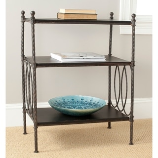 Safavieh Marshal Walnut Brown 3-tier Stand