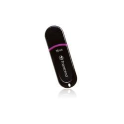 Transcend JetFlash 300 16GB Smooth Gloss-Black Finished Flash Drive