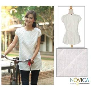 Women's Cotton 'Grace' Blouse (Thailand)