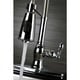 American Classic Modern Chrome Spiral Pull-down Kitchen Faucet