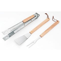 KitchenWorthy 3pc Barbeque Tool Set (Case of 25)