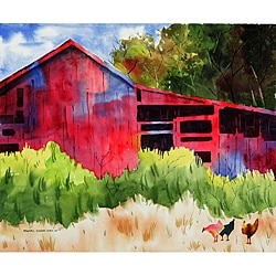  - Edward-Eugene-Wade-Jr.-The-Red-Barn-Art-Print-P13086374