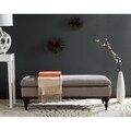 Mansfield Linen Pillowtop Ottoman