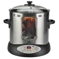 Kalorik DGR 31031 Stainless Steel 10-pound Rotisserie