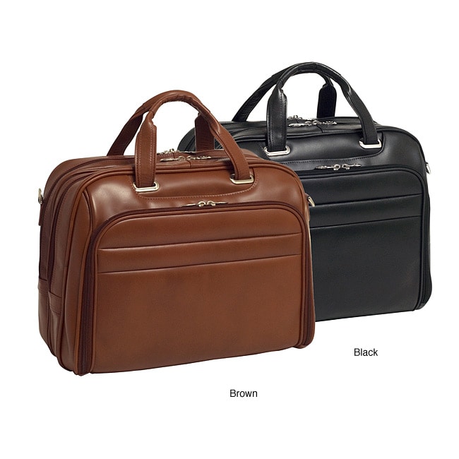 Mcklein leather 17inch laptop backpack, backpacks and sling bags uk