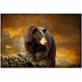 Lois Bryan 'The Bear Went Over the Mountain' Gallery-Wrapped Canvas Art