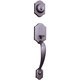 Sure-Loc Oil-Rubbed Bronze Front Entry Handleset (Round Knob/Lever Interior Trim Options)