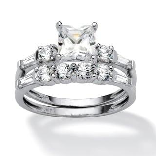 Ultimate CZ 10k White Gold Cubic Zirconia Ring