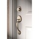 Sure-Loc Vintage Bronze Front Entry Handleset (Egg/Round Knob Interior Trim Options)