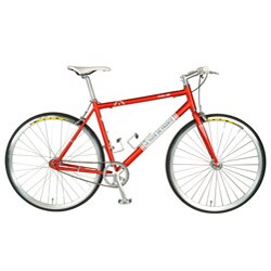 Tour De France Stage One Vintage Red Bike-Image