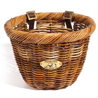 Nantucket Bicycle Basket Co. Oval Cisco Basket-Image